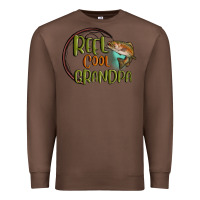 Chestnut reel cool  grandpa Premium Sweatshirt - MaliasSmallBusiness