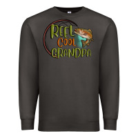 Smoke reel cool  grandpa Premium Sweatshirt - MaliasSmallBusiness