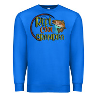 True Royal reel cool  grandpa Premium Sweatshirt - MaliasSmallBusiness