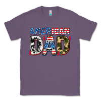 Lavender American dad Classic Tee - AdoDesignShop