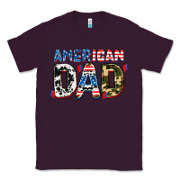 Plum American dad Classic Tee - AdoDesignShop