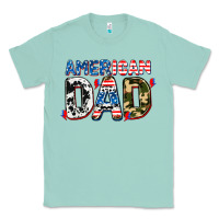 Seafoam American dad Classic Tee - AdoDesignShop