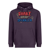 Plum 4th of july america shake your sparkler Heavyweight Hoodie - MaliasSmallBusiness
