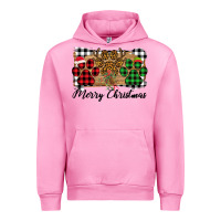 Fuchsia Pink merry christmas paws Urban Hoodie - Bettercallsaul