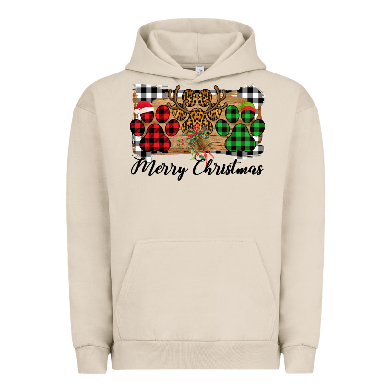 Merry Christmas Paws Urban Hoodie by Bettercallsaul | Teevron