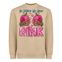 Mushroom in october we wear pink Heavyweight Sweatshirt - Zillion Design Studio