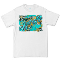 White gemstone cowhide glitter background Premium Tee - Artiststas