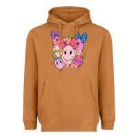 Meerkat soft pink easter Heavyweight Hoodie - MaliasSmallBusiness