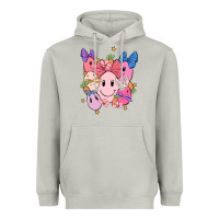 Moon Dust soft pink easter Heavyweight Hoodie - MaliasSmallBusiness