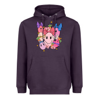 Plum soft pink easter Heavyweight Hoodie - MaliasSmallBusiness