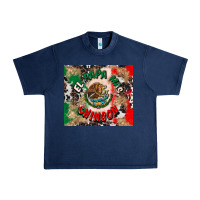 Navy el papa mas chingon tumbler 3 Urban Heavy Tee - CTS Tumbler Store