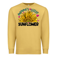 Antique Gold mommy' s little sunflower Premium Sweatshirt - MaliasSmallBusiness