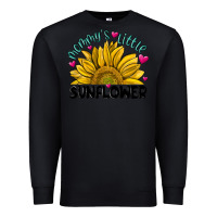 Black mommy' s little sunflower Premium Sweatshirt - MaliasSmallBusiness