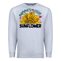 Heather Grey mommy' s little sunflower Premium Sweatshirt - MaliasSmallBusiness