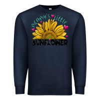 Navy mommy' s little sunflower Premium Sweatshirt - MaliasSmallBusiness