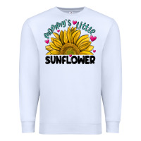 White mommy' s little sunflower Premium Sweatshirt - MaliasSmallBusiness