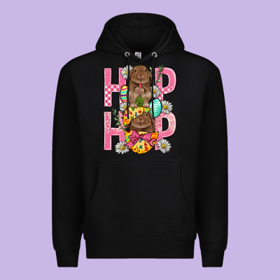 Hip Hop Easter Premium Hoodie Designed By Bundleandbundleshop