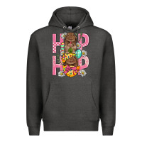 Charcoal Heather Hip Hop Easter Premium Hoodie - BundleAndBundleShop