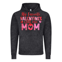 Vintage Black my favorite valentine call me mom Vintage Hoodie - texasbilliewilder