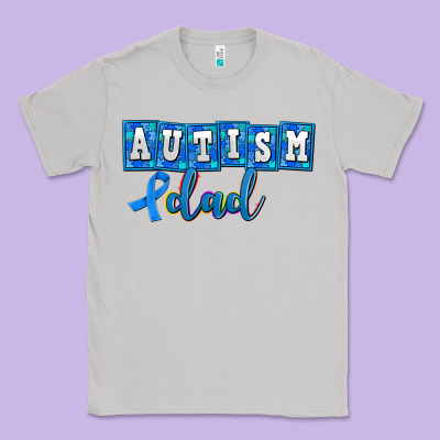 Autism Dad Classic Tee Designed By Adodesignshop