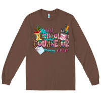 Chestnut best school counselor ever Long Sleeve Tee - AdoDesignShop