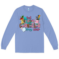Colony Blue best school counselor ever Long Sleeve Tee - AdoDesignShop