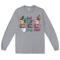 Heather Grey best school counselor ever Long Sleeve Tee - AdoDesignShop
