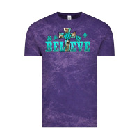 Cloud Purple western turquoise's gemstones cross believe Vintage Tee - BarkalooDesign