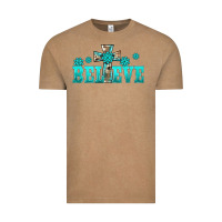 Vintage Coffee western turquoise's gemstones cross believe Vintage Tee - BarkalooDesign