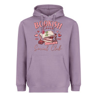 Lavender bookish lover social club Heavyweight Hoodie - MaliasSmallBusiness