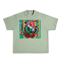 Oil Green flamenco dancer tumbler 3 Urban Heavy Tee - CTS Tumbler Store
