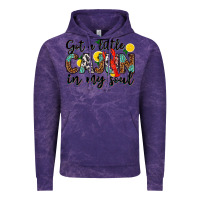Cloud Purple got a little cajun in my soul Vintage Hoodie - texasbilliewilder