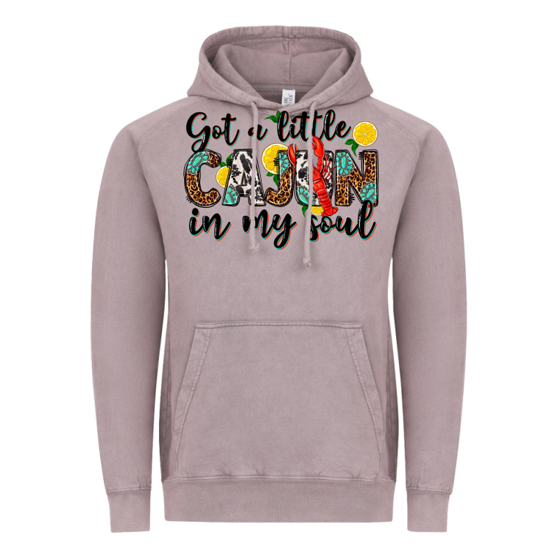 Got A Little Cajun In My Soul Vintage Hoodie by texasbilliewilder | Teevron
