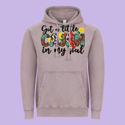 Vintage Hoodie got a little cajun in my soul