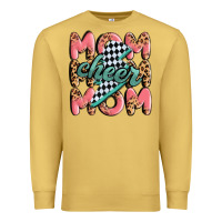 Antique Gold cheer mom Premium Sweatshirt - MaliasSmallBusiness