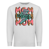 Dove Grey cheer mom Premium Sweatshirt - MaliasSmallBusiness
