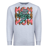 Heather Grey cheer mom Premium Sweatshirt - MaliasSmallBusiness