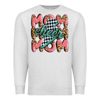 Oatmeal Heather cheer mom Premium Sweatshirt - MaliasSmallBusiness
