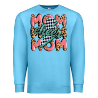 Ocean Blue cheer mom Premium Sweatshirt - MaliasSmallBusiness