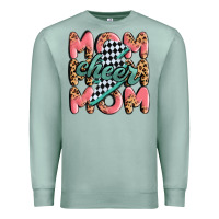 Seafoam cheer mom Premium Sweatshirt - MaliasSmallBusiness