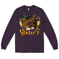 Plum 23 senıor wıth champagne Long Sleeve Tee - AdoDesignShop