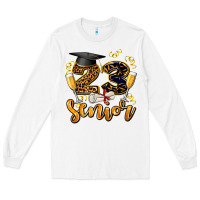 White 23 senıor wıth champagne Long Sleeve Tee - AdoDesignShop