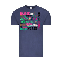 Vintage Denim nurse Vintage Tee - Zillion Design Studio