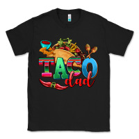 Black taco dad Classic Tee - AdoDesignShop