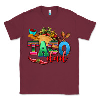 Burgundy taco dad Classic Tee - AdoDesignShop