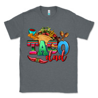 Charcoal Heather taco dad Classic Tee - AdoDesignShop