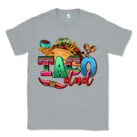 Heather Grey taco dad Classic Tee - AdoDesignShop