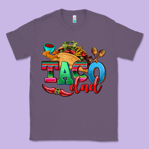 Taco Dad Classic Tee Designed By Adodesignshop