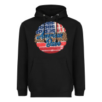 Black leopard merica Heavyweight Hoodie - MaliasSmallBusiness