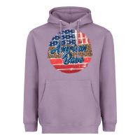 Lavender leopard merica Heavyweight Hoodie - MaliasSmallBusiness